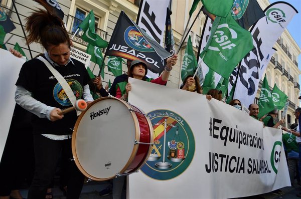 CSIF y Jusapol se movilizan mañana en toda España para que Hacienda abra la negociación salarial
