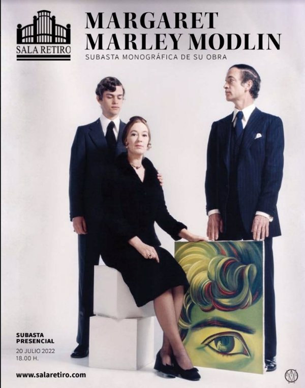 Sala Retiro (Madrid) acoge la subasta monográfica de 78 lotes de la obra de Margaret Marley Modlin