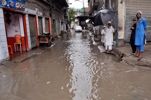 Al menos nueve muertos a causa de las lluvias monzónicas en el suroeste de Pakistán