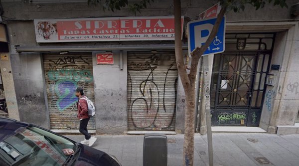 Detenidos los DDP que ordenaron disparar en junio a un camarero en una sidrería de la madrileña calle de Hortaleza