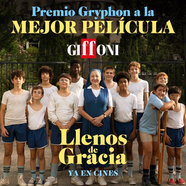 'Llenos de gracia', protagonizada por Carmen Machi, recibe el Premio Gryphon a Mejor Película en el Festival de Giffoni