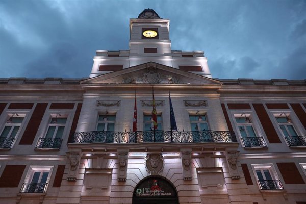 Real Casa de Correos y otros monumentos de la C.d Madrid permanecerán encendidos al no verse afectados por el decreto