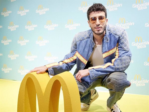 Sebastián Yatra presenta su menú favorito de McDonald's en Madrid