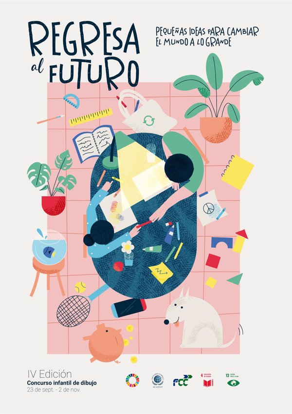 Grupo FCC pone en marcha la IV edición del concurso internacional de dibujo 'Regresa al futuro' para respaldar los ODS