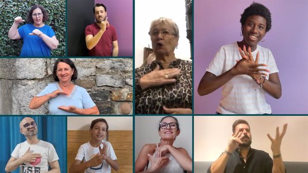Entidades de personas sordas reclaman igualdad de trato para la lengua de signos y unas emergencias accesibles