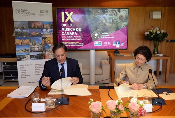 El IX Ciclo Música de Cámara en Espacios Históricos recorrerá las 15 Ciudades Patrimonio de la Humanidad