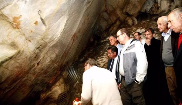 Alberto de Mónaco visitará mañana el Centro de Arte Rupestre y volverá a la cueva de El Castillo