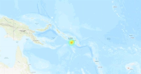 Un terremoto de magnitud 7 sacude las islas Salomón y activa la alerta por tsunami