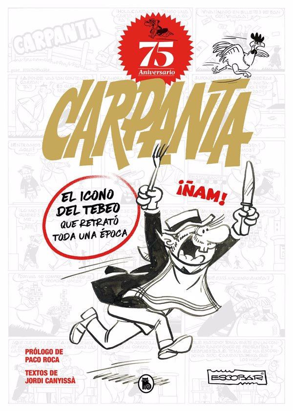 Bruguera edita un álbum sobre el personaje Carpanta de Josep Escobar por su 75 aniversario