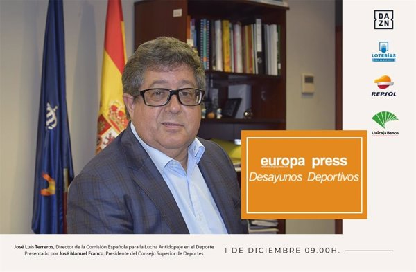 José Luis Terreros, director de la CELAD, protagonista este jueves en los Desayunos Deportivos de EP
