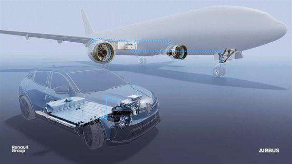 Renault y Airbus colaborarán en el desarrollo de aviones híbridos eléctricos