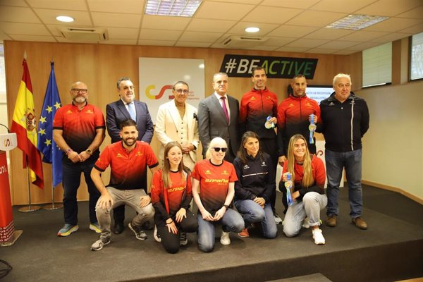Franco felicita al Equipo Español de Paratriatlón por su 