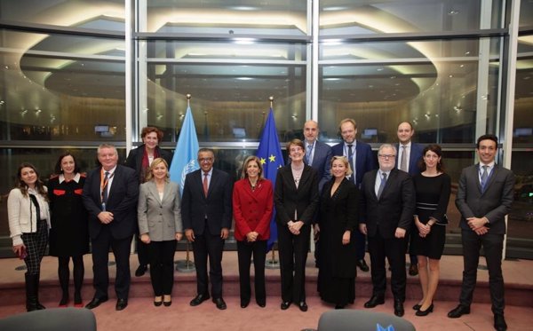 La Comisión Europea y la OMS acuerdan mejorar su cooperación en seguridad y arquitectura sanitaria mundial