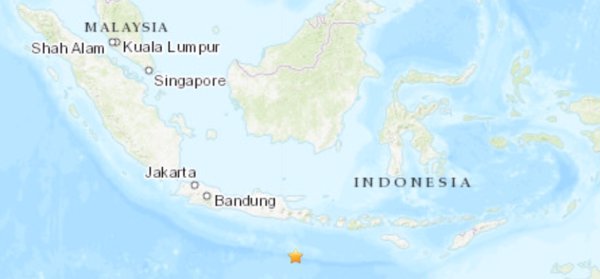 Un terremoto de magnitud 6,2 sacude las islas indonesias de Java y Bali