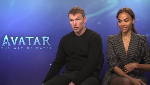Sam Worthington y Zoe Saldaña protagonizan 'Avatar: El sentido del agua': 