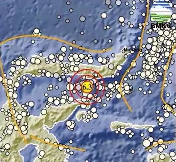 Indonesia descarta el riesgo de tsunami tras un terremoto de magnitud 7,1 frente a Célebes
