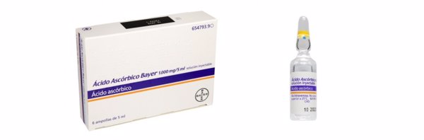 Sanidad informa de un posible defecto de calidad en dos lotes de Ácido Ascórbico Bayer 1000 mg/5 ml Solución Inyectable