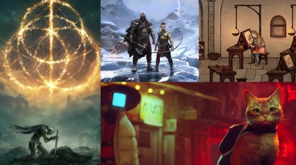 Elden Ring, God of War Ragnarök y Stray compiten por ser el mejor juego en los Game Developers Choice Awards 2023