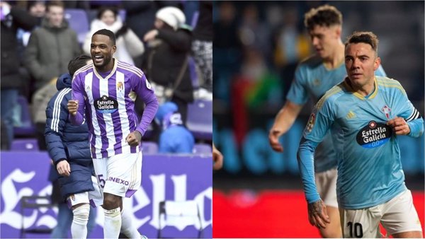 (Crónica) Aspas y el recién llegado Larin sacan del descenso a Celta y Valladolid