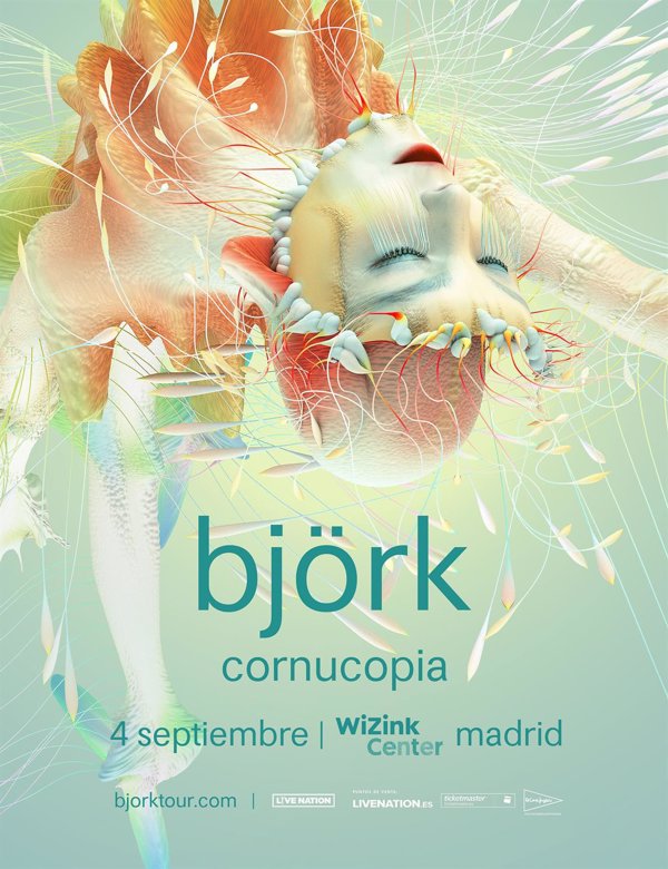 Björk volverá a Madrid tras 16 años con un concierto el 4 de septiembre en el WiZink Center
