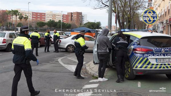 Una carrera ilegal, posible causa del siniestro en el que ha muerto una joven en Sevilla