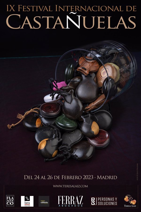 Tres teatros de Madrid acogen el IX Festival Internacional de Castañuelas el próximo fin de semana