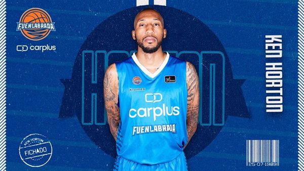 El ala-pívot estadounidense Ken Horton ficha por el Carplus Fuenlabrada hasta final de temporada