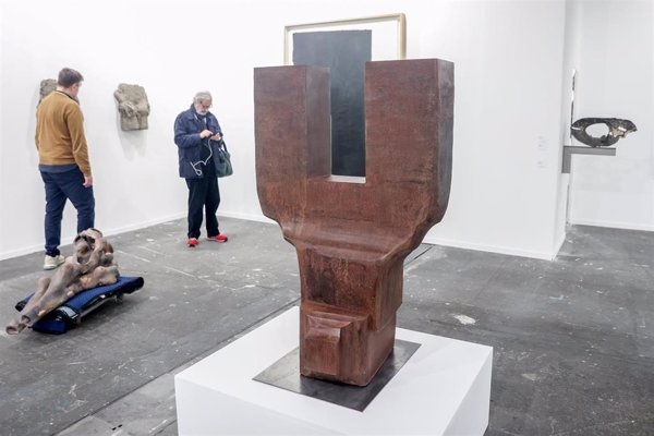 ARCO descubre su pieza más cara: un Chillida de 3,7 millones de euros y 1,5 toneladas de acero corten