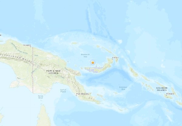 Un terremoto de 6,5 sacude Papúa Nueva-Guinea