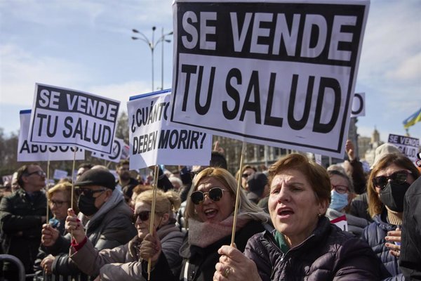 La Marea Blanca sale a la calle en Madrid este domingo en defensa de la Sanidad Pública y contra los recortes