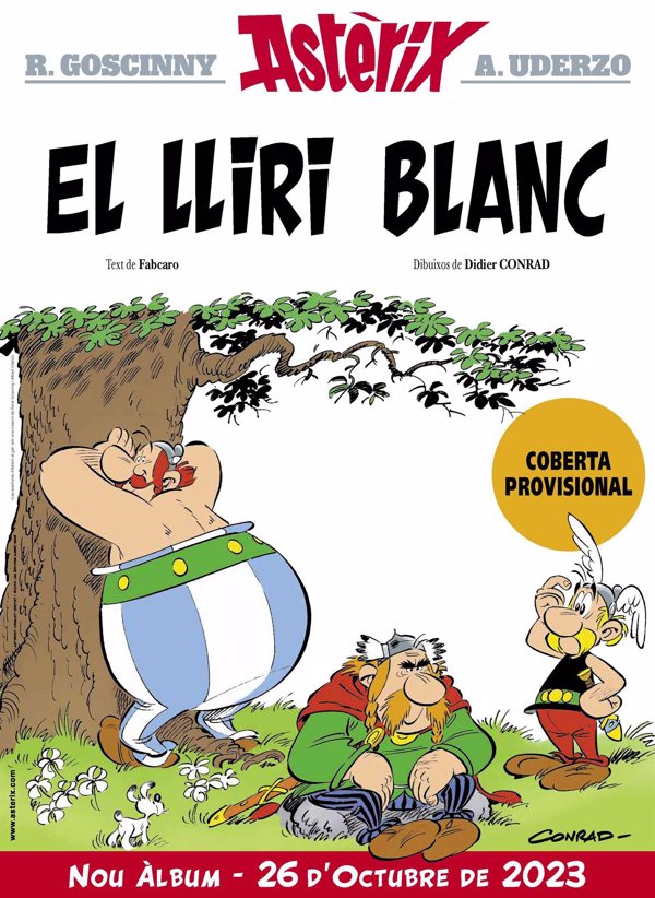 El nuevo cómic de Astérix 'El lirio blanco' se publicará el 26 de octubre