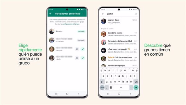 WhatsApp facilita ver qué grupos se tienen en común con otros contactos