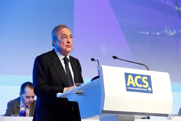 La junta de ACS reelegirá Florentino Pérez como presidente hasta 2027