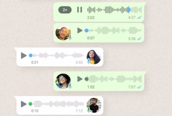 WhatsApp planea introducir notas de voz de una sola escucha