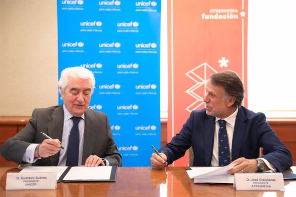 Fundación Atresmedia y UNICEF se unen para velar por el derecho de la infancia a una información de calidad