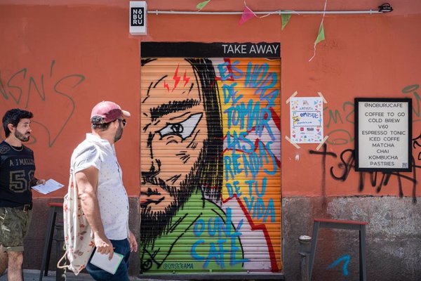 La obra del artista plástico Gonzalo de Miguel obtiene el primer premio de Pinta Malasaña 2023