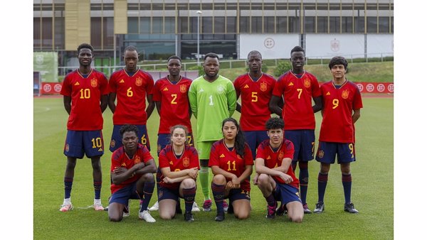 La selección española de refugiados comienza en Las Rozas su camino hacia la Unity Euro Cup