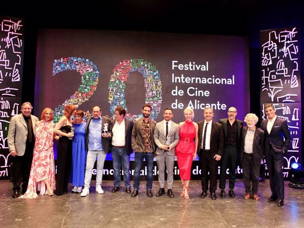 Amenábar, Elejalde y Poza, premiados en la gala inaugural de la 20ª edición del Festival de Cine de Alicante