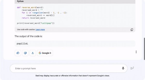 Google usa una nueva técnica en Bard que hace sus respuestas más precisas en matemáticas y programación