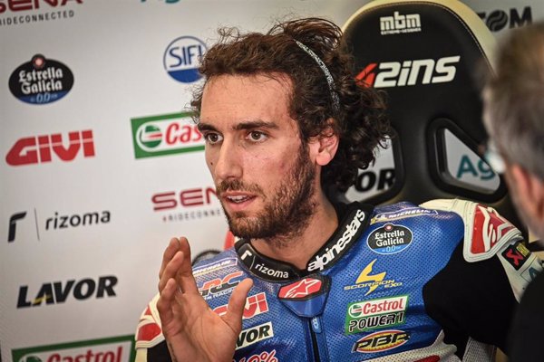 Álex Rins sufre una fractura de tibia y peroné en la carrera al esprint de Mugello