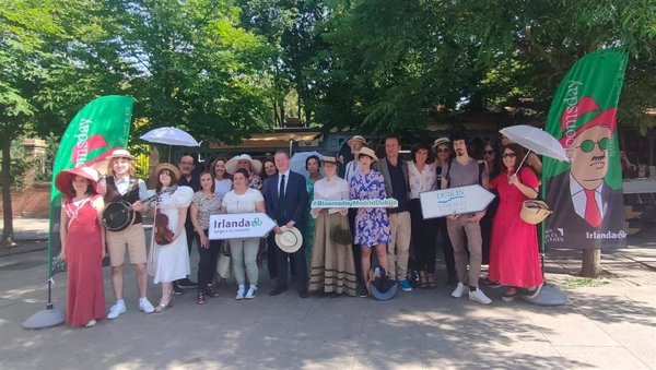 El actor Jonathan Mellor abre el Bloomsday Madrid-Dublín 2023, la jornada dedicada al protagonista del 'Ulises' de Joyce