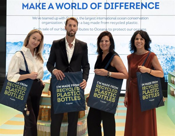 Dufry ofrecerá bolsas reutilizables y recicladas en las tiendas libres de impuestos de los aeropuertos españoles