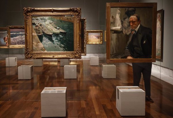 Los Sorolla de la Colección Masaveu 'flotan' en el Bellas Artes de Valencia para contar su 