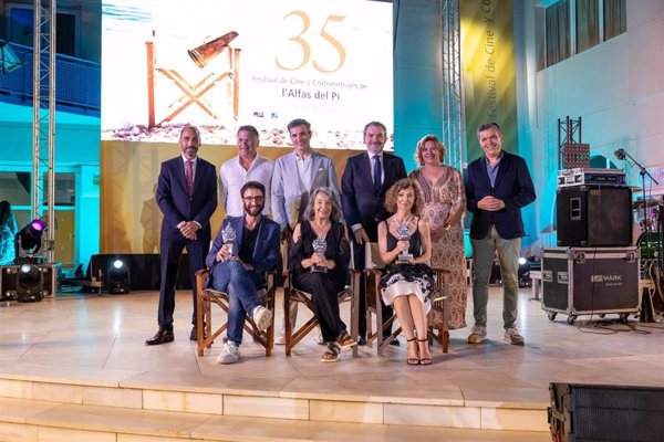 Yolanda Flores, Dani Rovira y Petra Martínez, premiados en el 35º Festival de Cine de l'Alfàs del Pi