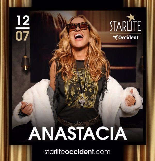 Anastacia, la reina del soul, actúa el próximo miércoles en el Starlite Occident de Marbella