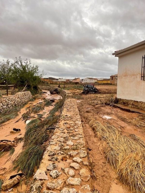 Buenache de Alarcón (Cuenca) pedirá este lunes la declaración de zona catastrófica por los daños de la DANA