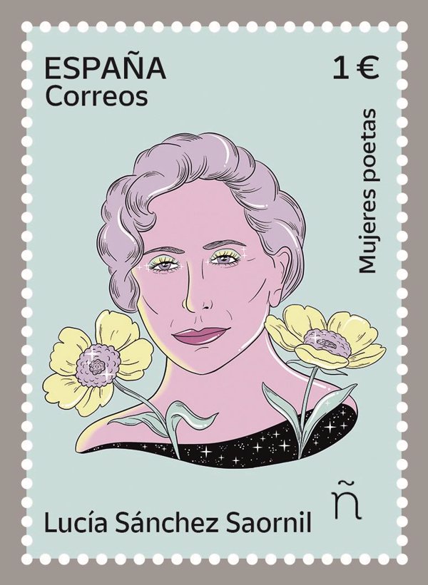 Correos emite un sello dedicado a la poeta Lucía Sánchez Saornil
