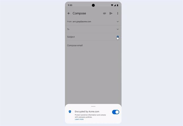 Google expande el cifrado del lado del cliente en Gmail para iOS y Android en cuentas corporativas Workspace