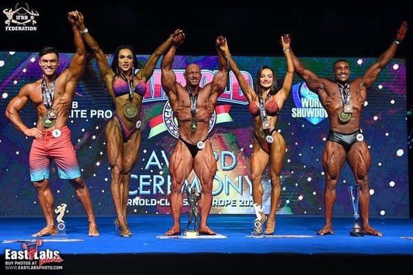 Madrid corona a los campeones de culturismo y fitness del Arnold Classic Europe