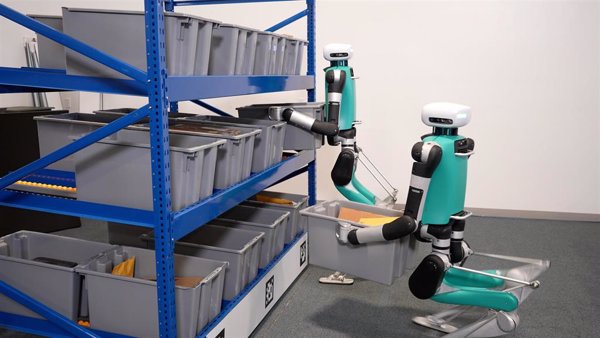 Amazon mejora su logística con un robot bípedo, nuevas máquinas de empaquetado y el análisis de daños en vehículos